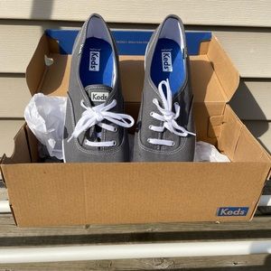 Brand New Grey Keds Size 11